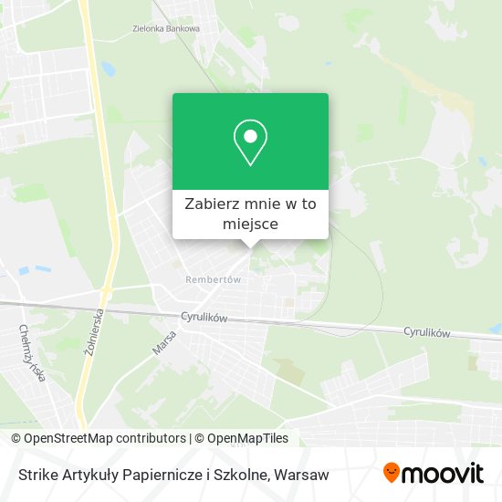 Mapa Strike Artykuły Papiernicze i Szkolne