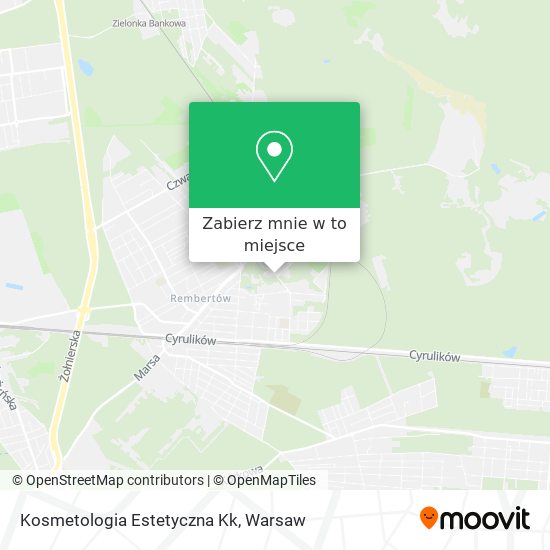 Mapa Kosmetologia Estetyczna Kk