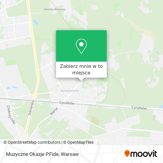 Mapa Muzyczne Okazje P.Fide