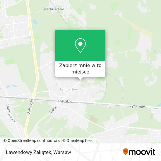 Mapa Lawendowy Zakątek