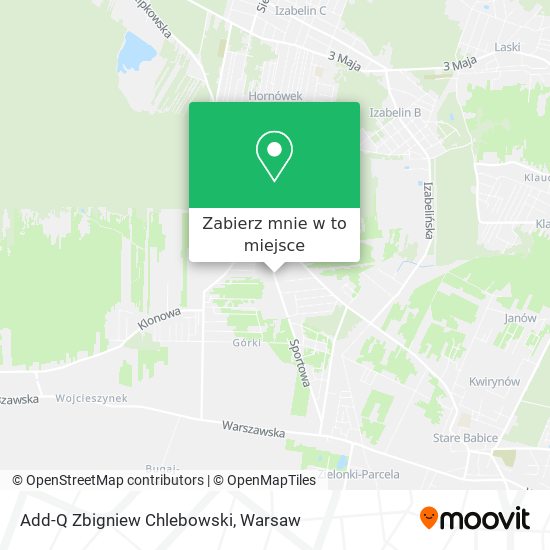 Mapa Add-Q Zbigniew Chlebowski