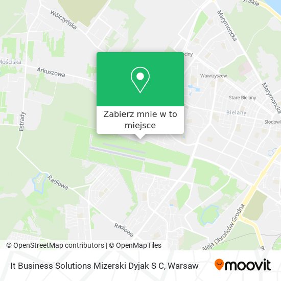 Mapa It Business Solutions Mizerski Dyjak S C