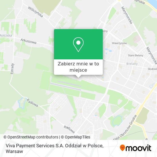 Mapa Viva Payment Services S.A. Oddział w Polsce