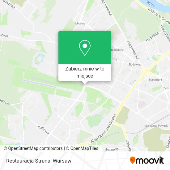 Mapa Restauracja Struna