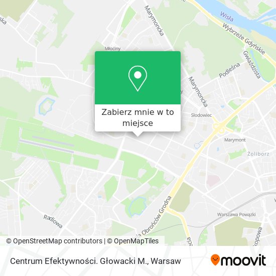 Mapa Centrum Efektywności. Głowacki M.