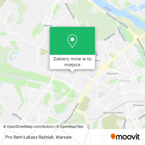 Mapa Pro Rem Łukasz Raźniak