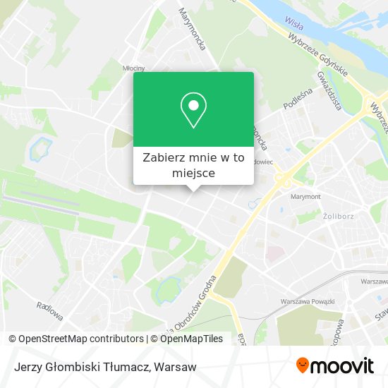 Mapa Jerzy Głombiski Tłumacz