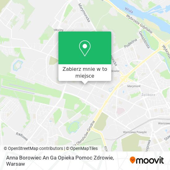 Mapa Anna Borowiec An Ga Opieka Pomoc Zdrowie