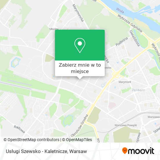 Mapa Usługi Szewsko - Kaletnicze