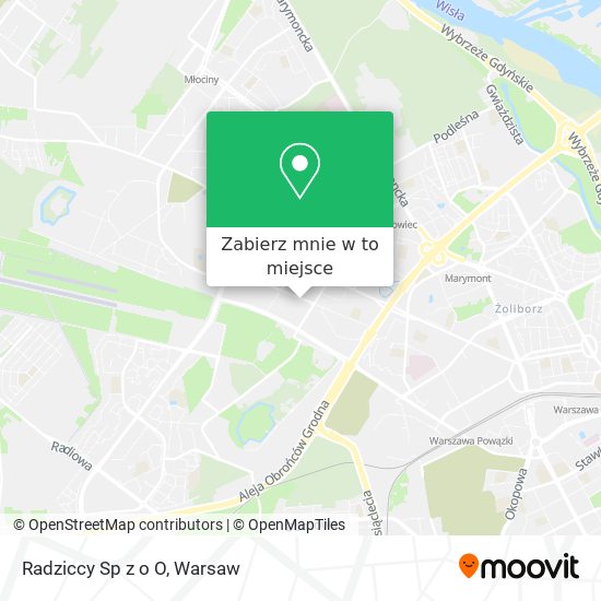 Mapa Radziccy Sp z o O