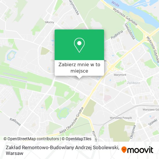 Mapa Zakład Remontowo-Budowlany Andrzej Sobolewski