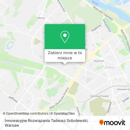 Mapa Innowacyjne Rozwiązania Tadeusz Sobolewski