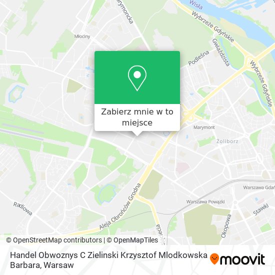 Mapa Handel Obwoznys C Zielinski Krzysztof Mlodkowska Barbara