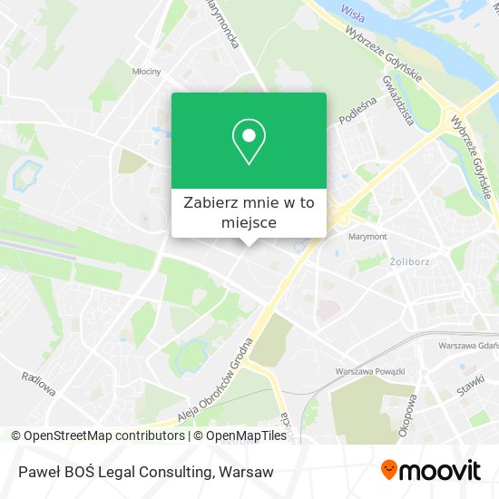 Mapa Paweł BOŚ Legal Consulting