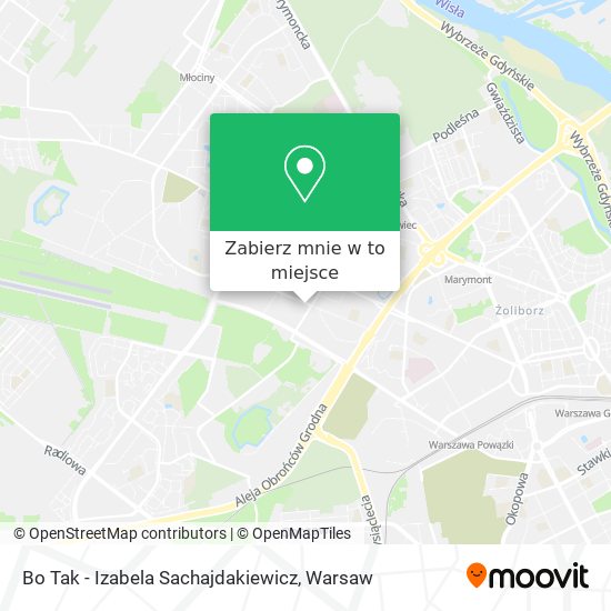 Mapa Bo Tak - Izabela Sachajdakiewicz