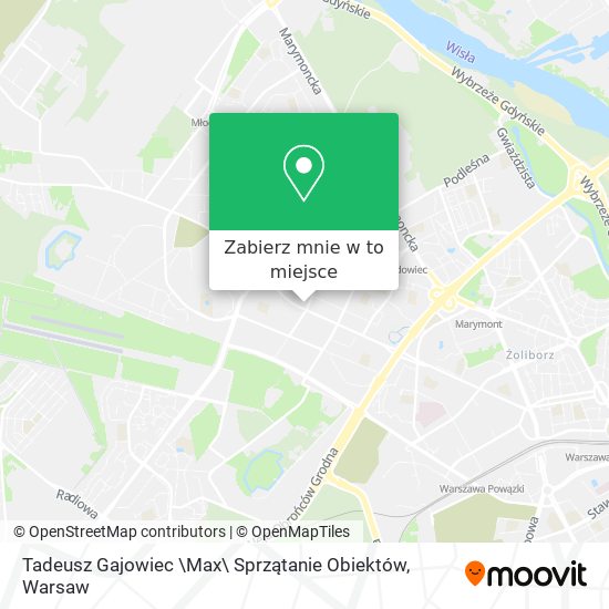 Mapa Tadeusz Gajowiec \Max\ Sprzątanie Obiektów