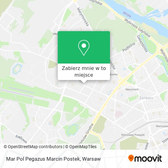 Mapa Mar Pol Pegazus Marcin Postek