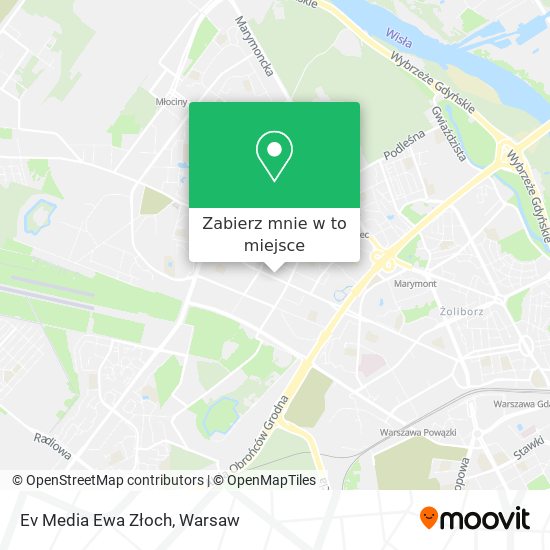 Mapa Ev Media Ewa Złoch