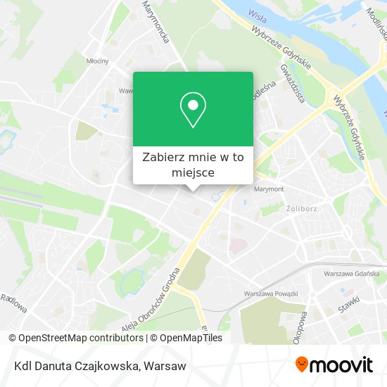 Mapa Kdl Danuta Czajkowska