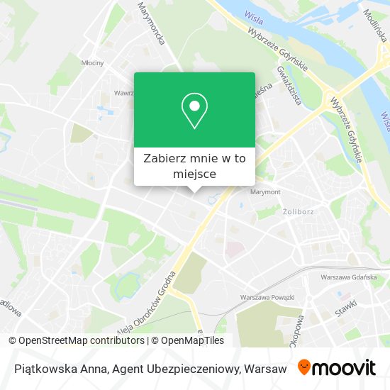 Mapa Piątkowska Anna, Agent Ubezpieczeniowy