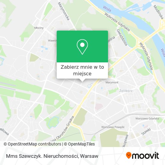 Mapa Mms Szewczyk. Nieruchomości