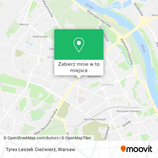 Mapa Tyrex Leszek Ciećwierz