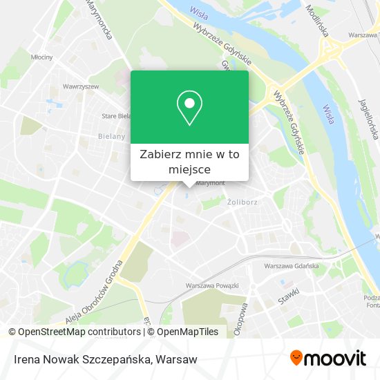 Mapa Irena Nowak Szczepańska