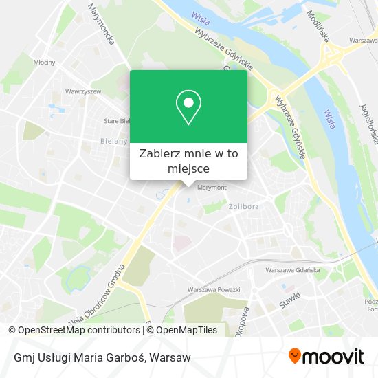 Mapa Gmj Usługi Maria Garboś