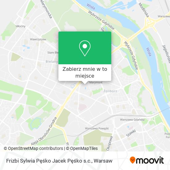 Mapa Frizbi Sylwia Pęśko Jacek Pęśko s.c.