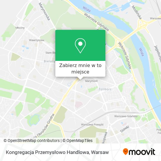 Mapa Kongregacja Przemysłowo Handlowa