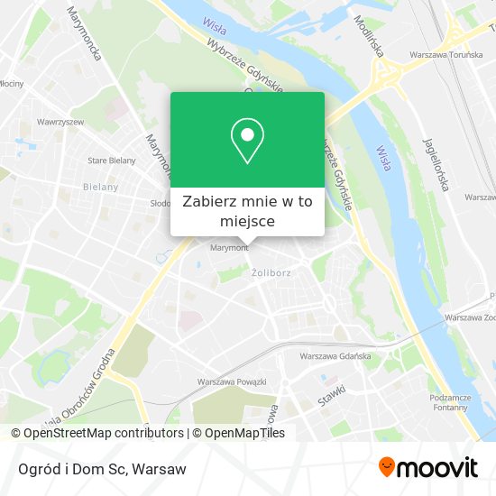 Mapa Ogród i Dom Sc