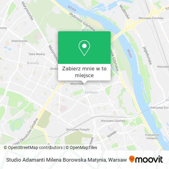 Mapa Studio Adamanti Milena Borowska Matynia