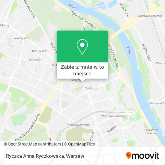 Mapa Ryczka Anna Ryczkowska