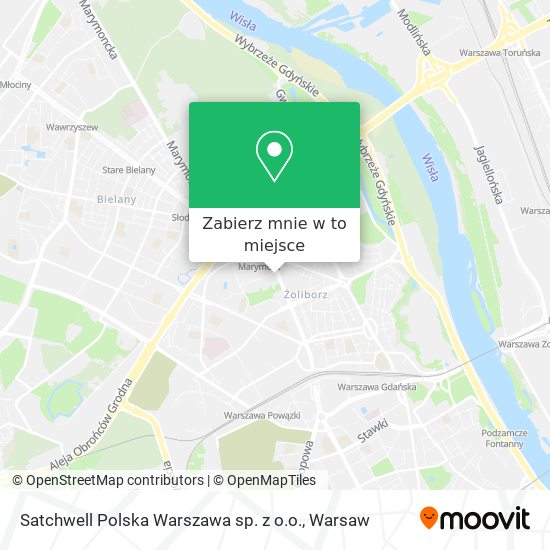 Mapa Satchwell Polska Warszawa sp. z o.o.