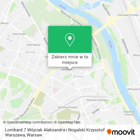 Mapa Lombard 7 Wójciak Aleksandra i Nogalski Krzysztof Warszawa