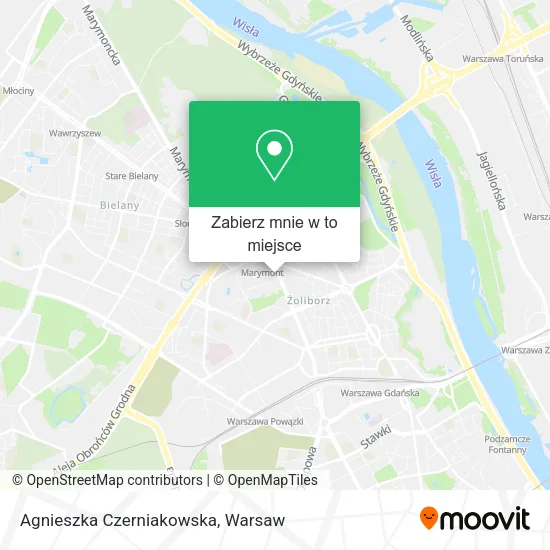 Mapa Agnieszka Czerniakowska