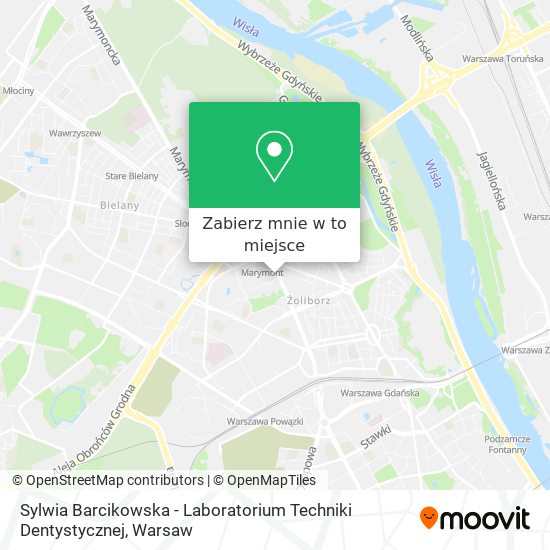 Mapa Sylwia Barcikowska - Laboratorium Techniki Dentystycznej