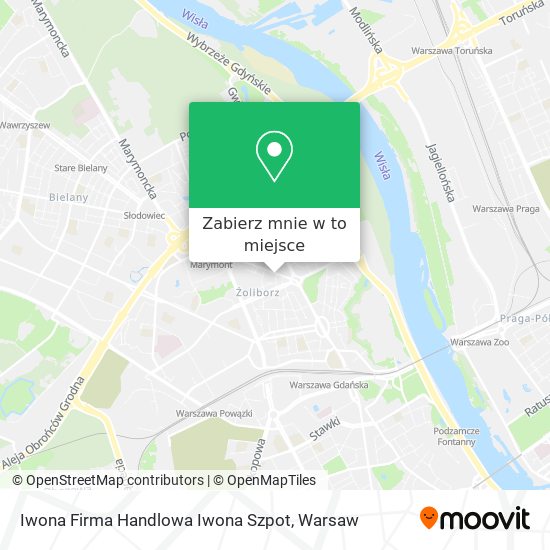 Mapa Iwona Firma Handlowa Iwona Szpot