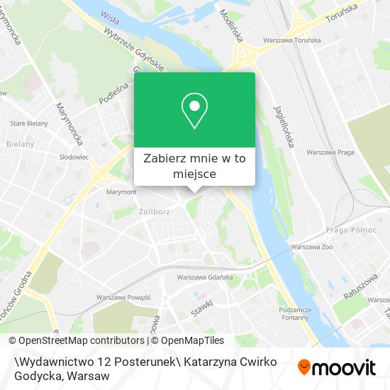 Mapa \Wydawnictwo 12 Posterunek\ Katarzyna Cwirko Godycka