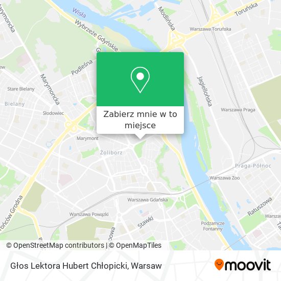 Mapa Głos Lektora Hubert Chłopicki