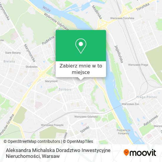 Mapa Aleksandra Michalska Doradztwo Inwestycyjne Nieruchomości