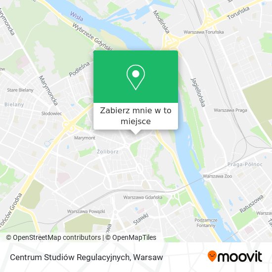 Mapa Centrum Studiów Regulacyjnych