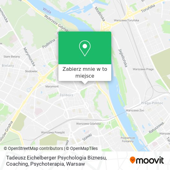 Mapa Tadeusz Eichelberger Psychologia Biznesu, Coaching, Psychoterapia