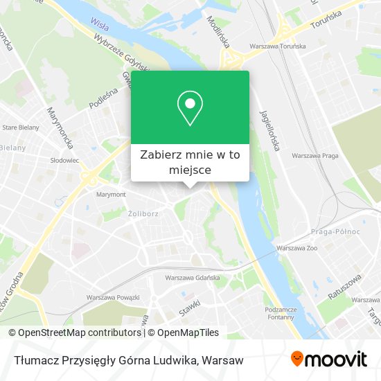 Mapa Tłumacz Przysięgły Górna Ludwika