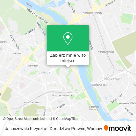 Mapa Januszewski Krzysztof. Doradztwo Prawne