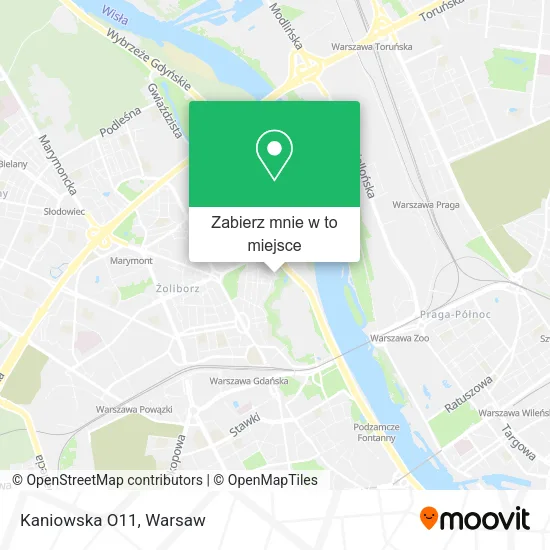 Mapa Kaniowska O11