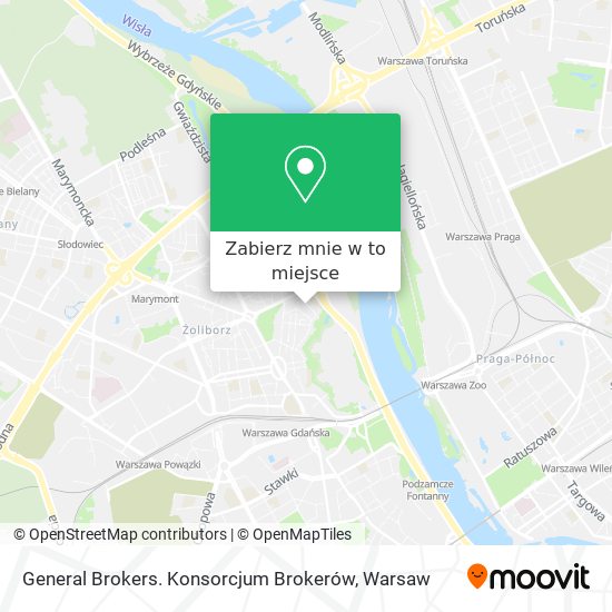 Mapa General Brokers. Konsorcjum Brokerów