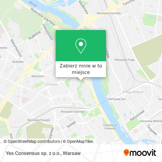 Mapa Yes Consensus sp. z o.o.