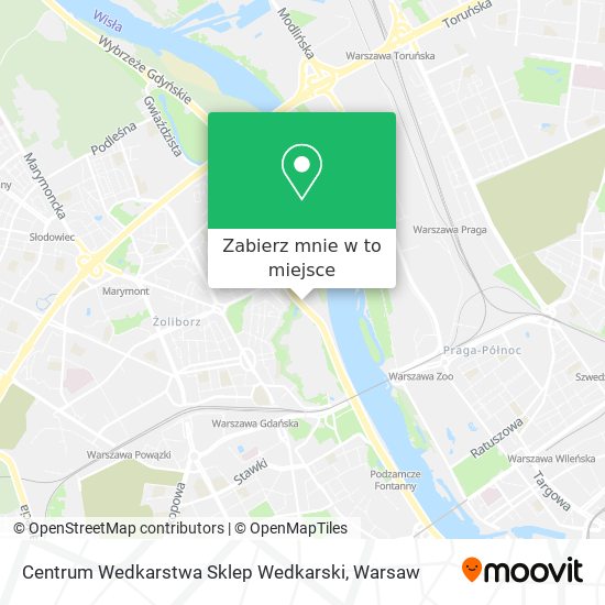 Mapa Centrum Wedkarstwa Sklep Wedkarski