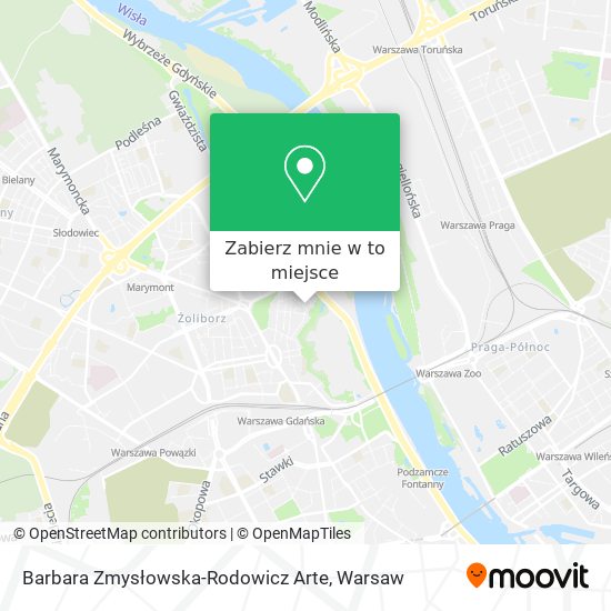 Mapa Barbara Zmysłowska-Rodowicz Arte